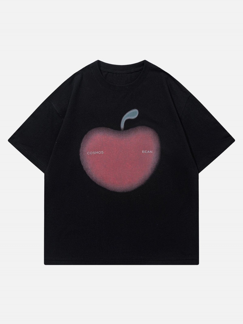 Blanche  T Shirts Aelfric Eden Apple Print Tee - GEL-9314626